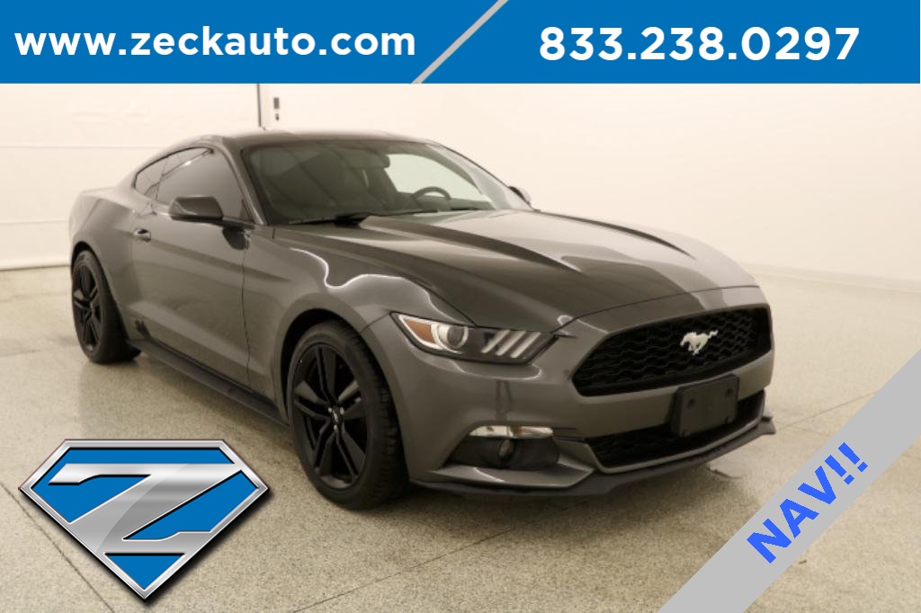 Pre Owned 2016 Ford Mustang Ecoboost Premium 2d Coupe In Purcell Pre Owned 2016 Ford Mustang Ecoboost Premium