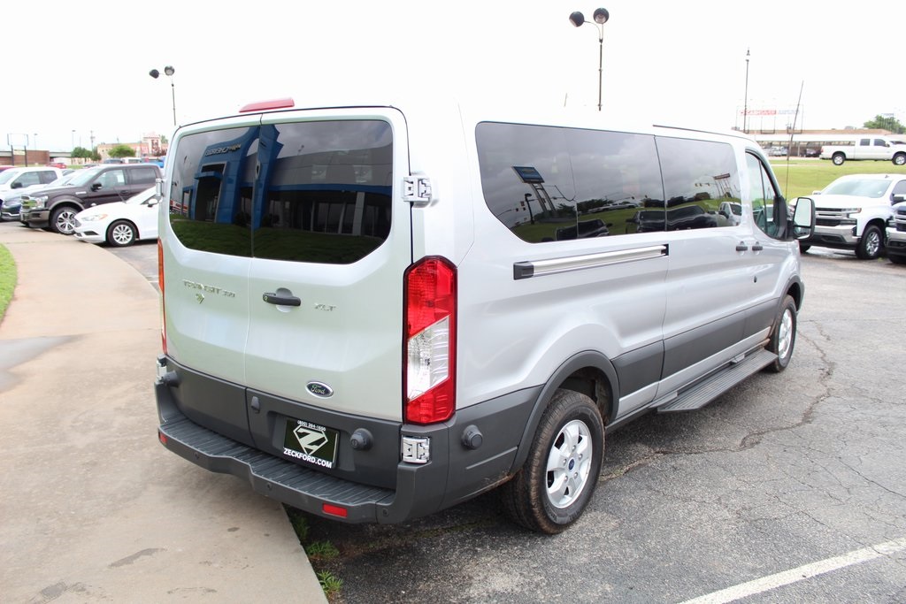 Pre Owned 2018 Ford Transit 350 Xlt Low Roof 12 Passenger Wagon 3d Low Roof Wagon In Purcell 0509